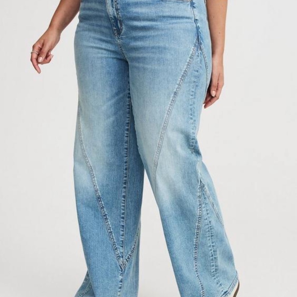 Torrid Light Blue Flare Jeans